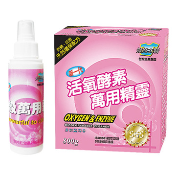 《TV熱賣》煥然衣新超強去污實用超值組~萬用精靈+二代萬用噴霧霸