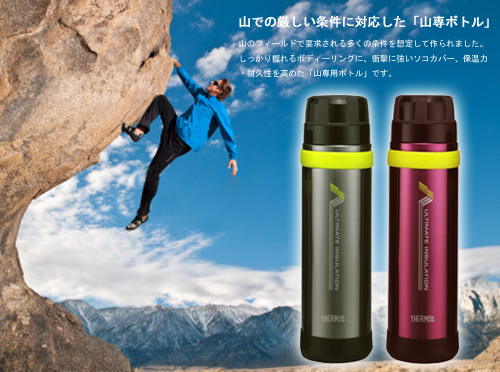 THERMOS膳魔師 不鏽鋼真空保冰保溫杯瓶800ml-銀灰色