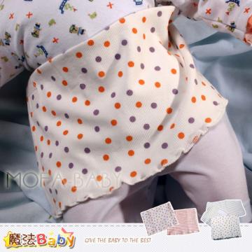 【魔法Baby】寶寶用高雅腹卷2件入(藍條組.桔條組)~嬰幼兒用品~時尚設計~k04734