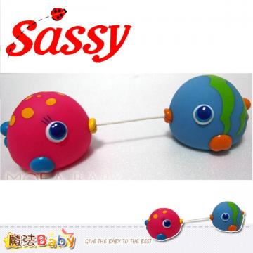 魔法Baby~【sassy品牌】可愛繽紛kiss魚~兒童洗澡玩具~a14829