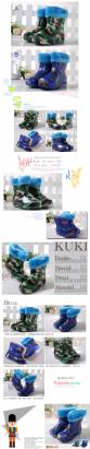 魔法Baby~【KUKI酷奇】小童水陸兩用雨靴(A迷彩綠.B藍)~男童鞋(26~30)~sh3331