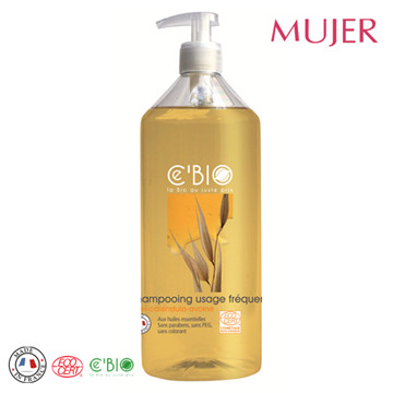 《MUJER》有機蜂蜜燕麥平衡洗髮精(500ML/瓶)