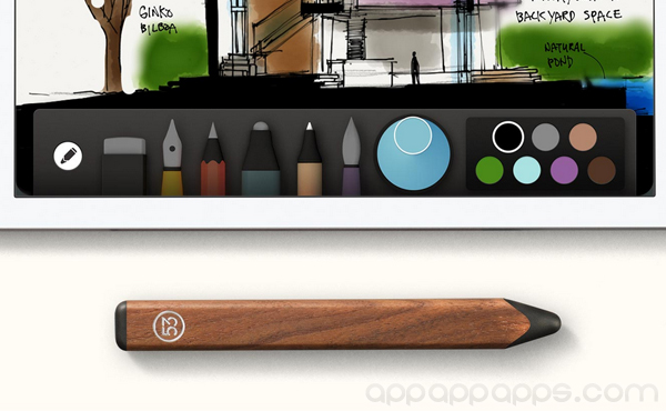 最佳iPad觸控筆誕生? 著名畫畫App Paper推出超炫Pencil畫畫觸控筆