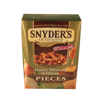 《史耐德Snyder＇s》蝴蝶碎餅(蜂蜜芥末,250g精美盒裝)