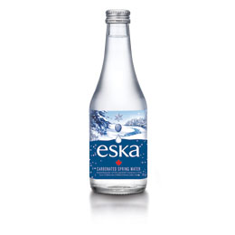 加拿大eska愛斯卡氣泡冰川水 玻璃瓶 355mlx24瓶 (箱)