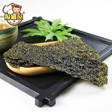 【淘纖屋】香酥厚切海苔(醬燒風味)-45g