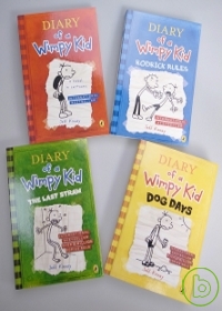 Diary of a Wimpy Kid 1-4 (4冊合售)