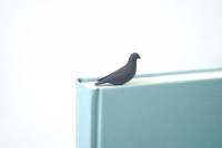 3D列印立體書籤，鴿子優美體態一體成形！