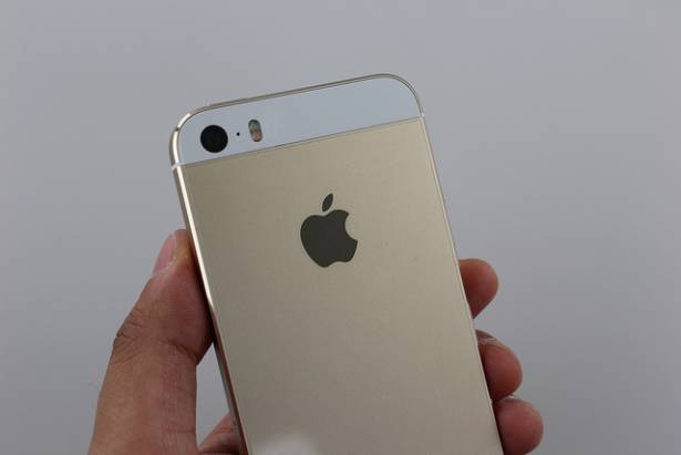 iPhone 5s 金色 感動開箱 美的冒泡