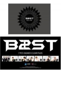 Beast 資料夾 (個人6種+團體1種) 2011：Beast L夾