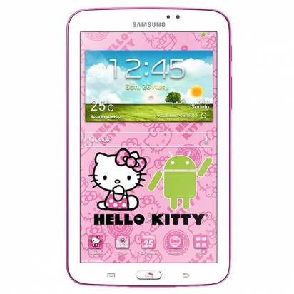 三星推出Galaxy Tab 3 7.0 Hello Kitty版本，能夠吸引到更多的人嗎？