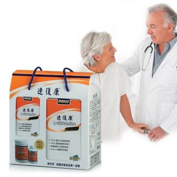 NOW健而婷-速復康禮盒-專業級左旋麩醯胺酸(450公克/瓶+180公克/瓶) 2瓶組