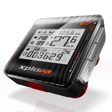 Xplova E5 GPS 自行車錶小全配(酷勁黑)