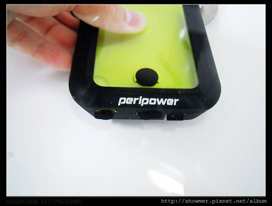 防潑水的機踏車用 iphone 5 保護殼 peripower Water Resistant