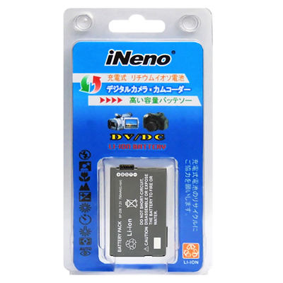 iNeno CANON BP-208日系電池芯DV/攝影機鋰電池