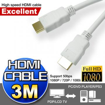 超高畫質HDMI極速傳輸線(3M)