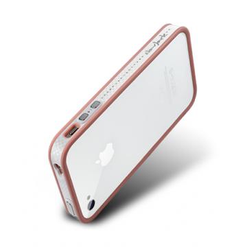 iPhone 4/4S-奢華版保護套-甜心粉