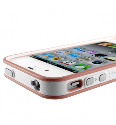 iPhone 4/4S-奢華版保護套-甜心粉