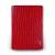 iPad Air- 鱷魚壓紋站立式保護套- 嫣紅色