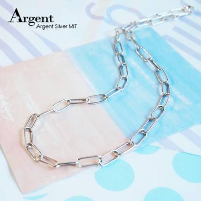 【ARGENT銀飾】手工鍊系列「行跡」純銀項鍊