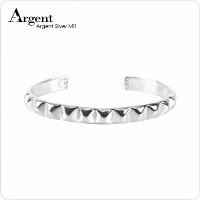 【ARGENT銀飾】手環系列「風采」純銀手環