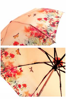 【Coplay設計包】水彩畫花~晴雨傘