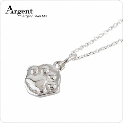 【ARGENT銀飾】動物系列「迷你貓掌(小)」純銀項鍊