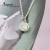 【ARGENT銀飾】星座系列「室女 處女 座-迷你圓牌」純銀項鍊