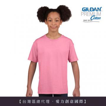 GILDAN 總代理-100%美國棉~亞規圓筒短袖素面-童Thirt (1件)