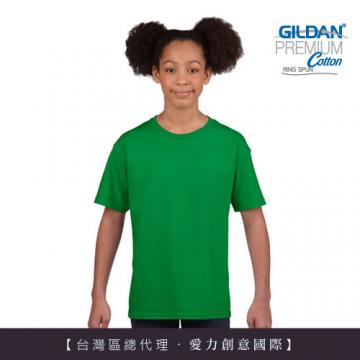 GILDAN 總代理-100%美國棉~亞規圓筒短袖素面-童Thirt (5件)