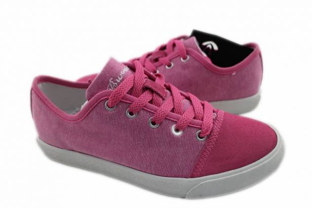 2014春夏新款 Burnetie女款 低筒帆布鞋(粉紅色)