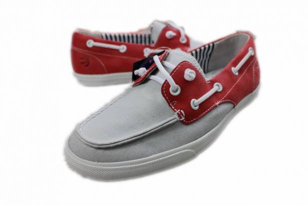 2014春夏新款 Burnetie男款 低筒帆布鞋(紅色)