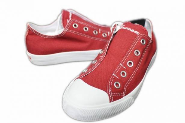 2014春夏新款 Burnetie女款 低筒帆布鞋(紅色)