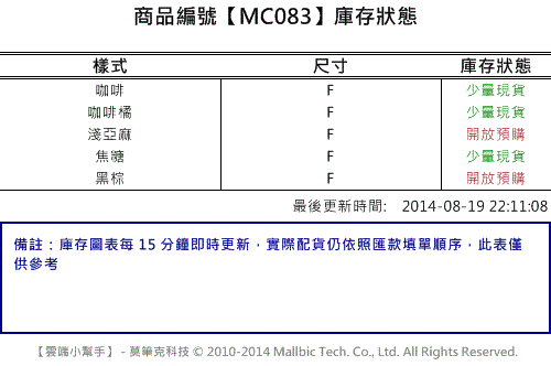 【MC083】平劉海長直髮