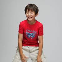 CHEROKEE 男童螃蟹印花短袖T恤 紅