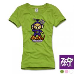 【ZooMAJI】天線熊T恤(共三色)
