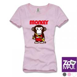【ZooMAJI】猴先生上課去T恤(共三色)