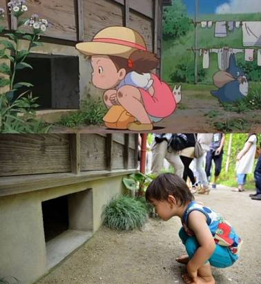 宮崎駿卡通「龍貓」中的透天別墅真的被做出來啦！