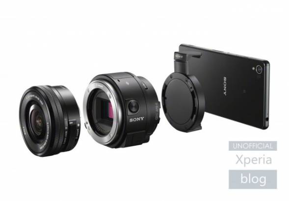 任何手機變 DSLR 相機: Sony 可換鏡「鏡頭相機」曝光 [圖庫]