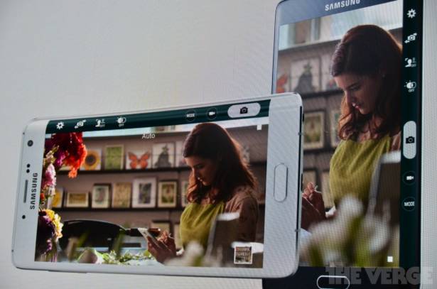 Samsung 發佈 Galaxy Note Edge: 創新彎曲螢幕的 Note 4 [圖庫]
