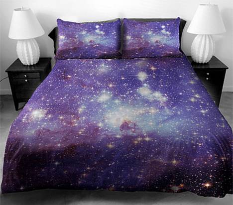 超夢幻！用床單擁抱迷人銀河宇宙未知的美好