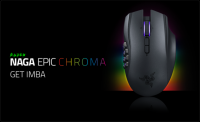 Razer NAGA EPIC 也可以閃亮亮了， Razer 宣布 NAGA EPIC CHROMA MMO 無線滑鼠