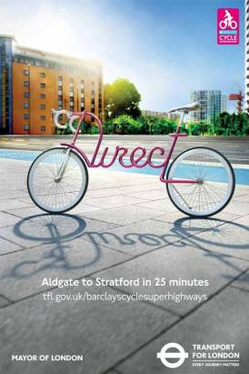 【海報設計】結合字體設計，讓腳踏車自己說話