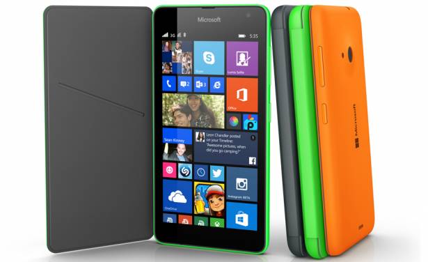 微軟牌 Lumia 手機第一發，針對主流市場的 5 吋機 Lumia 535