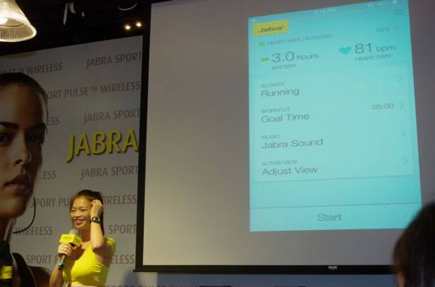 以運動健身監測方案為出發點，具心跳偵測的 Jabra Sport Pulse Wireless 運動耳機在台推出
