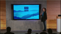 針對企業的互動開會工具，微軟展示機於 Windows 10 的 84 吋商用數位白板 Surface