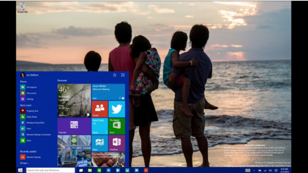 微軟 Windows 10 說明會之一，強調跨平台體驗均一化的服務式戰略