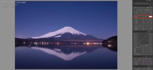 [攝影小教室] 跟我一起做，你也是修圖大師！（一）富士山倒影之山中湖夜景