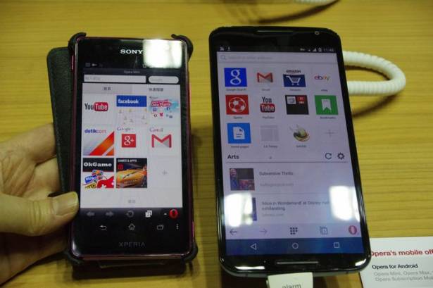 MWC 2015 ：新版 Opera mini for Android 以及 Windows Phone 版本搶先看
