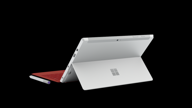 以 x86 的 Atom 取代 ARM 架構 Tegra 核心，微軟發表 499 美金的 Surface 3